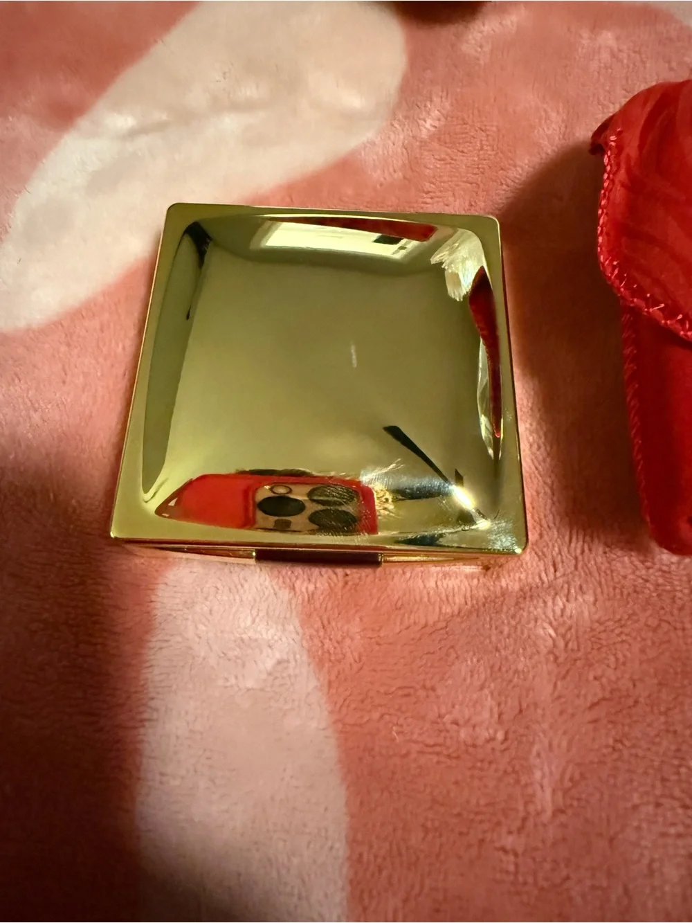Vintage New Clarins Le Poudrier Bijou Jewel Powder Compact #10 Transparent